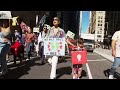 Young protesters in New York demand climate action