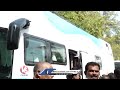 CM Revanth Reddy Team Departed To Medigadda Barrage In Special Buses | V6 News  - 03:09 min - News - Video