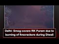 Diwali Fallout: RK Puram Suffocates under Smog from Firecracker Burning | News9