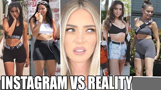REACTING TO 'BODY GOALS' INFLUENCERS IN REAL LIFE - MADISON BEER & WOLFIE CINDY iNsTaGrAm VS ReAliTy