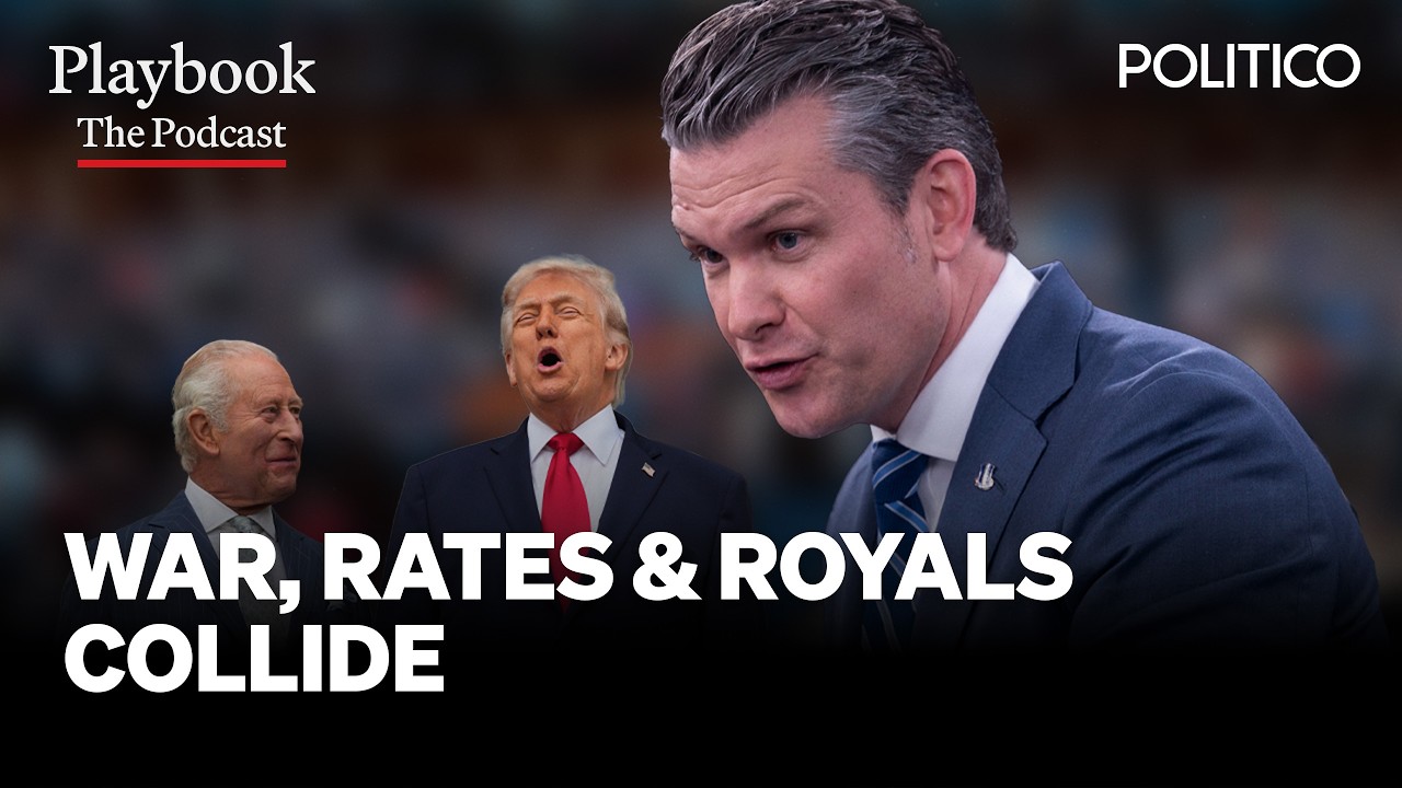 Pete Hegseth in the hot seat, the latest Fed drama, and King Charles goes to NYC