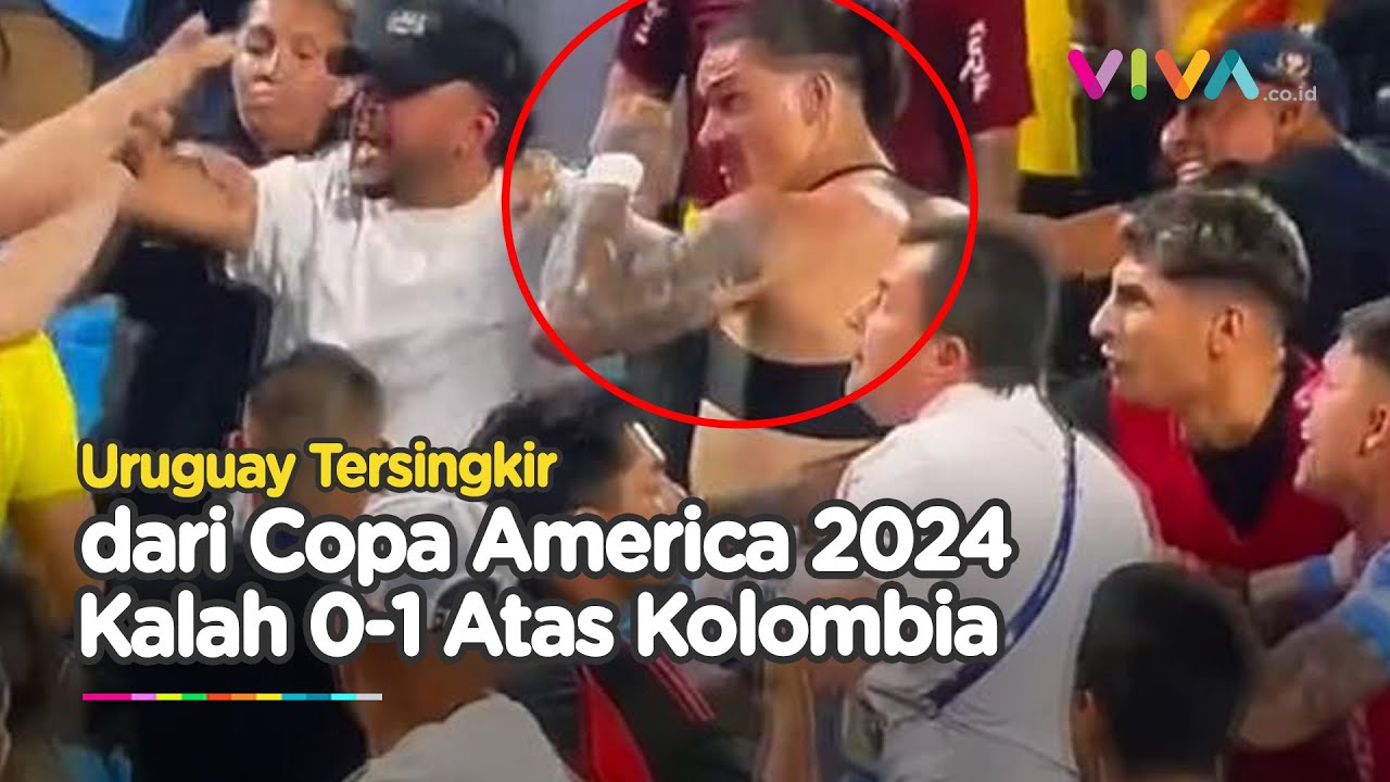 Emosional! Baku Hantam Darwin Nunez dengan Sporter Kolombia
