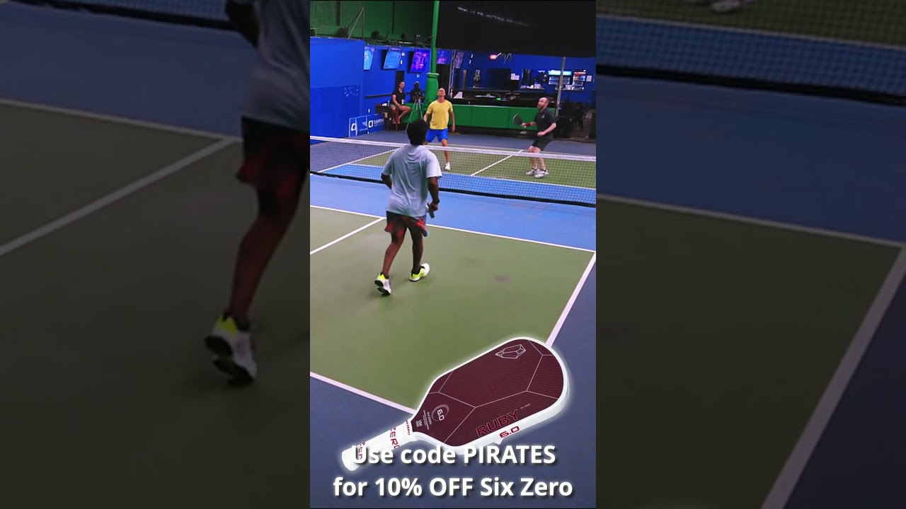 🥷Two Lobs and Wicked Drop #pickleballhighlights #pickleball #sports #sporthighlights