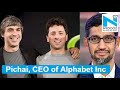 Google founders step aside, Sundar Pichai takes over Alphabet