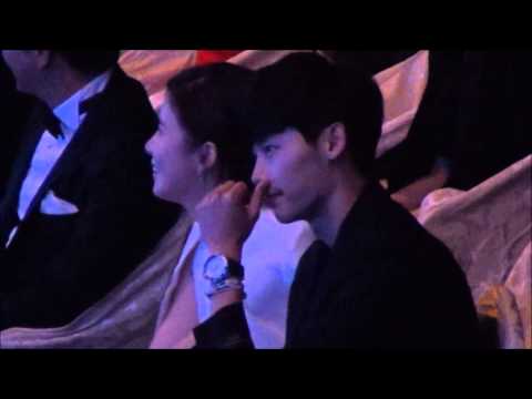 Lee Bo Young - Lee Jong Suk fancam KDA 02.10.13