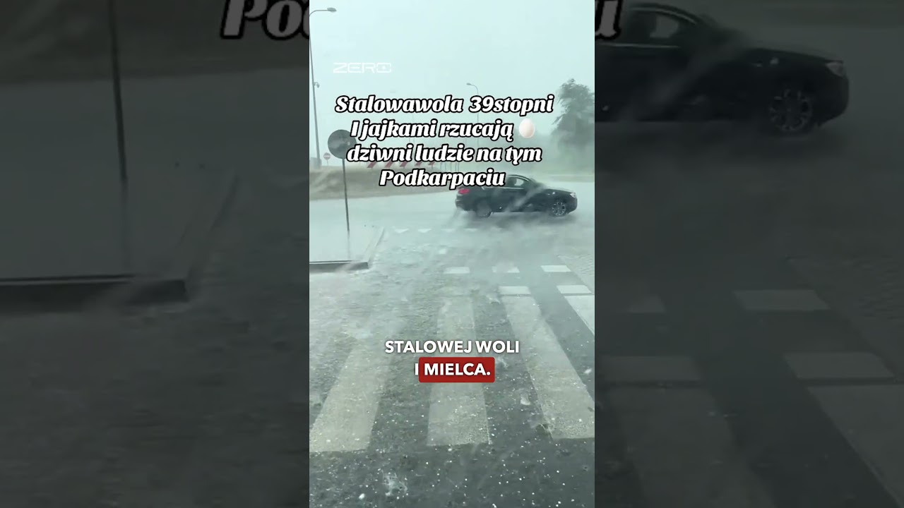 NAWAŁNICA ZNISZCZYŁA PODKARPACIE
