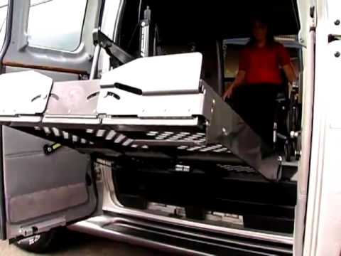 BraunAbility Vangater II Wheelchair Lift - YouTube