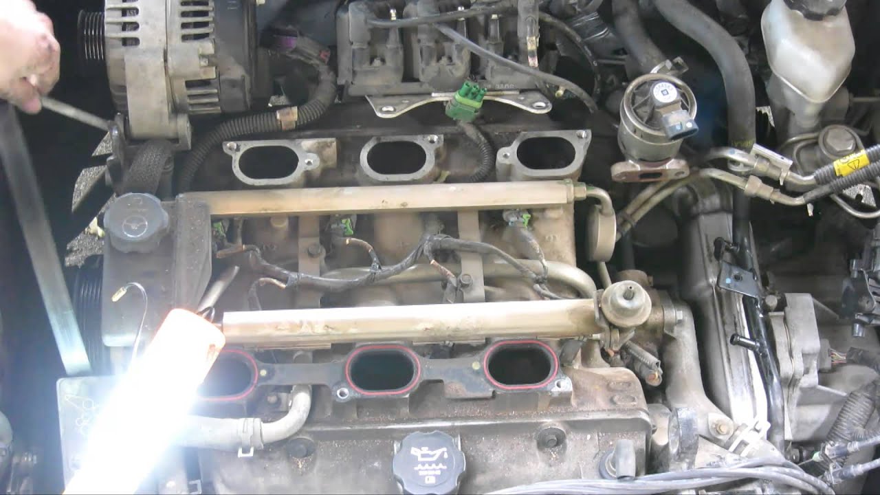 Brown sludge inside radiator - replacing intake manifold ... 99 ford ranger wiring harness diagram 