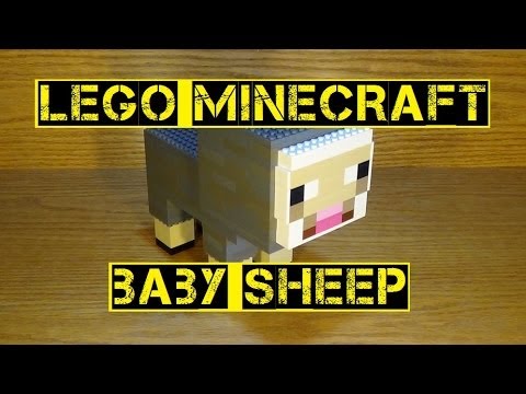 minecraft lego sheep