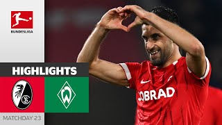 Bicycle Kick AND Freekick Goal! | SC Freiburg — Werder Bremen 5-0 | Highlights | Bundesliga 2024/25