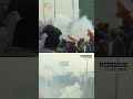 Farmers Protest | Tear Gas | Delhi Haryana Border #shorts  - 00:39 min - News - Video