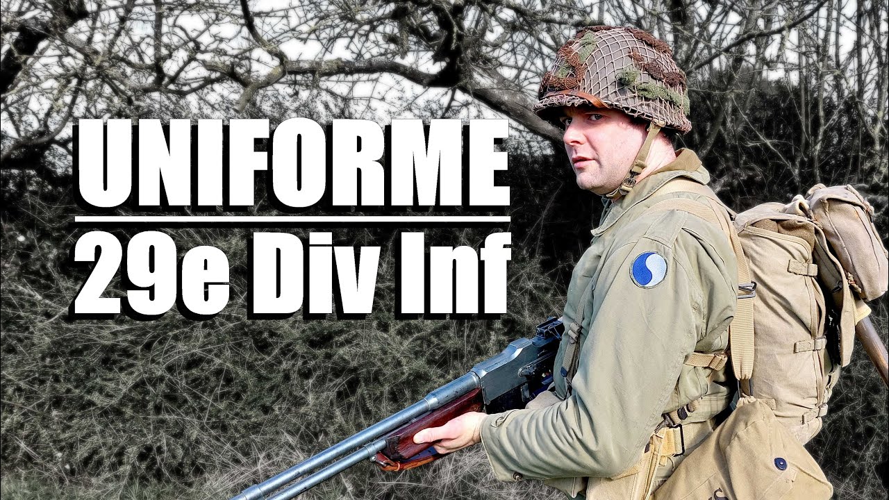 🧥 Uniforme 29th ID - Normandie 1944 - Présentation d'uniforme
