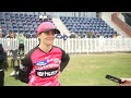 Sydney Sixers Nicole Bolton following the Sixers 45-run win over the Melbourne Stars