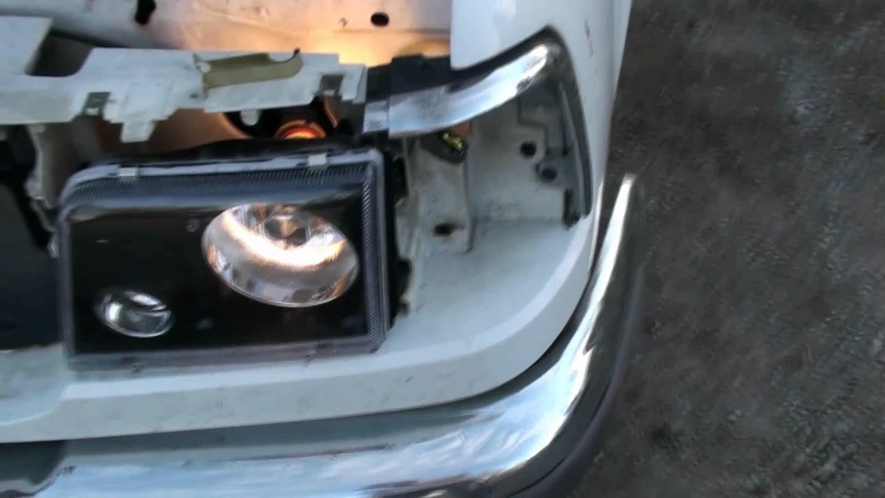 How to install projector headlights ford ranger #3