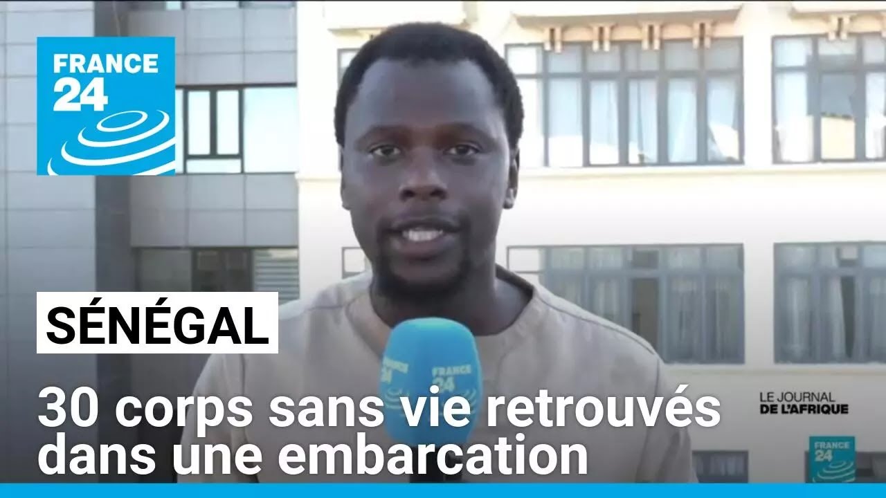 Sénégal : 30 corps sans vie retrouvés dans une embarcation dérivant au large de Dakar