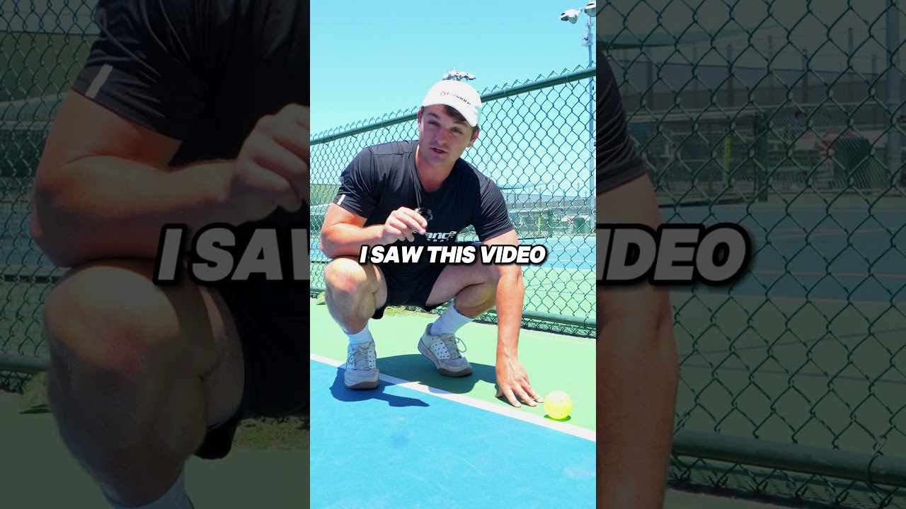 Would You Call This Pickleball Out? #pickleball