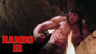 Rambo Tends His Wound
