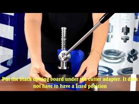 MD-1 BUTTON COVER MACHINE-BOMBE BUTTON