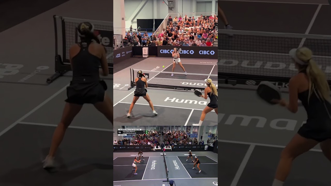The Skechers Hustle Point of the Week goes to this absolutely INCREDIBLE pickleball point