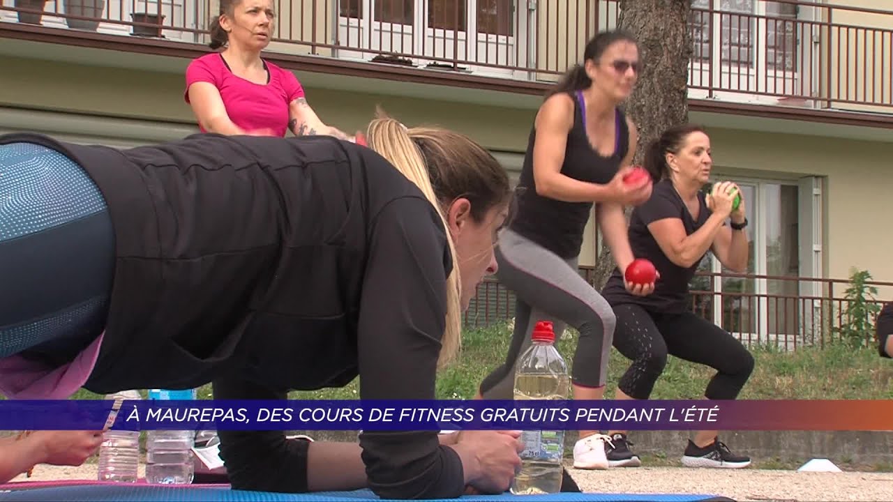 Yvelines | À Maurepas, des cours de fitness gratuits pendant l’été