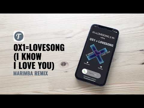 Upload mp3 to YouTube and audio cutter for 0X1=LOVESONG (I Know I Love You) Ringtone (Marimba Remix) | TOMORROW X TOGETHER Tribute | TUUNES APP download from Youtube