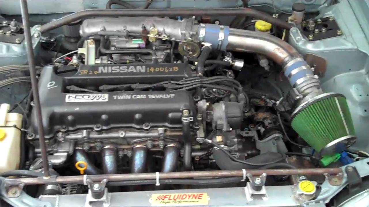 Nissan sentra se-r spec v engine swap #8
