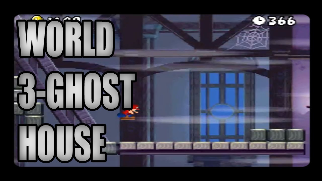 new-super-mario-bros-ds-world-3-ghost-house-youtube