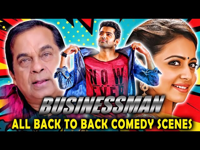 Businessman All Back To Back Comedy Scenes | Ram Pothineni, Rakul Preet Singh, Brahmanandam