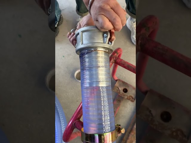 Installation process of suction pipe joint