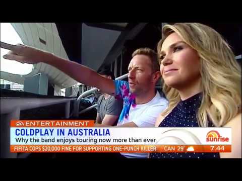 Coldplay get candid on Sunrise