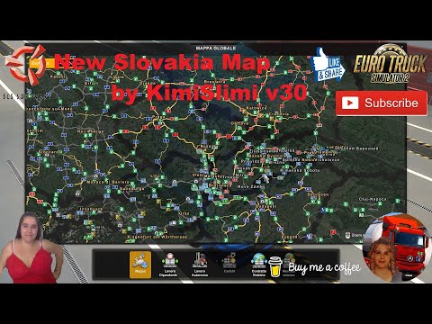 Slovakia Map v30 1.47