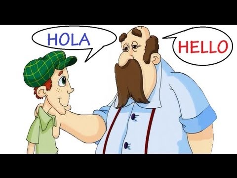Aprendiendo a saludar. Ingles- Español - YouTube