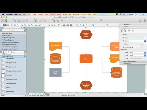 How to Draw EPC Diagram