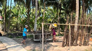 Thịt Ba Chỉ Phơi Một Nắng Chiên Thêm Nồi Canh Chua Thì Còn Gì Bằng một Ngày Gom Củi Của 2 Mẹ Con