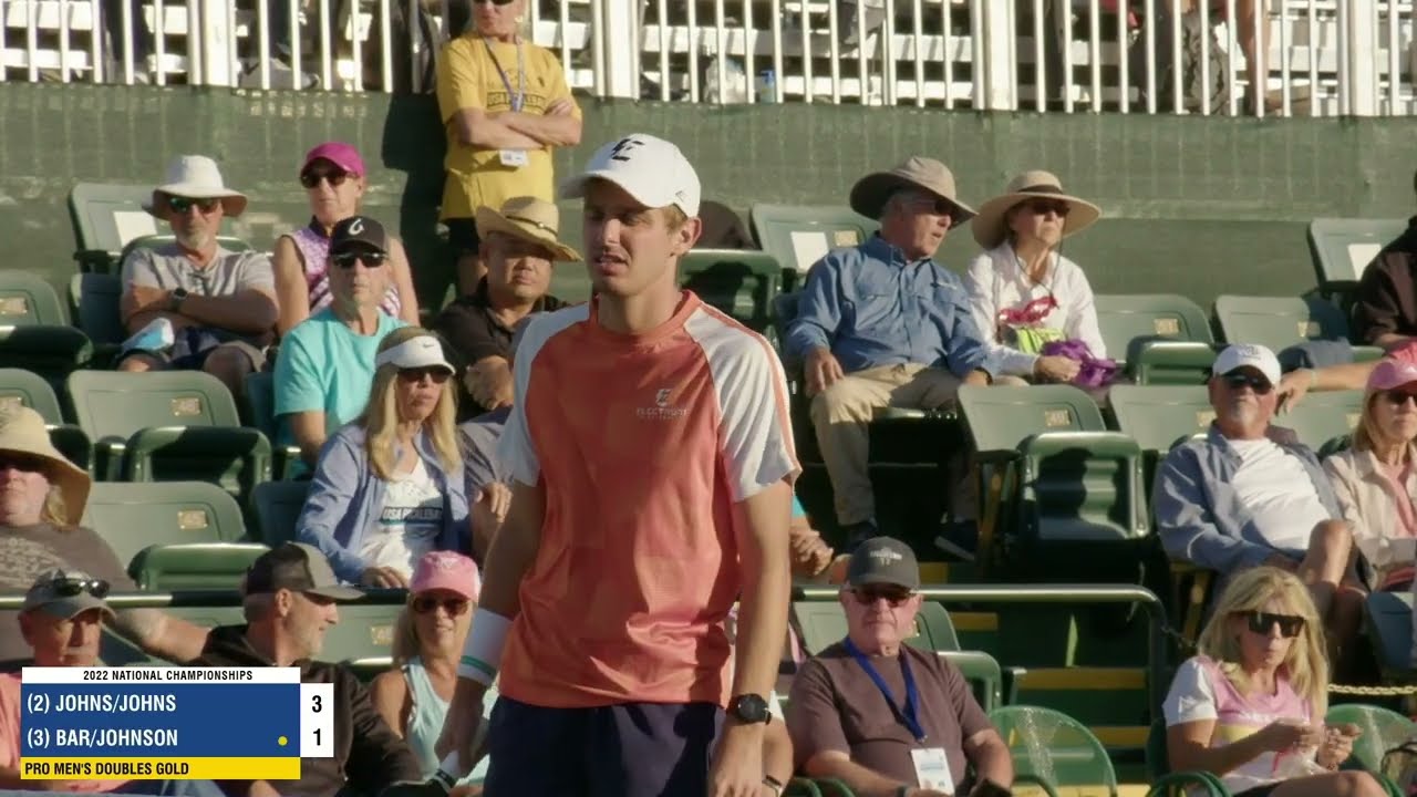 2022 National Championships | Men's Doubles Gold Medal Match | Johns/Johns vs. Johnson/Bar