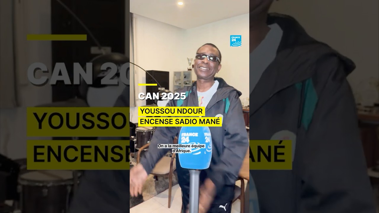 Youssou Ndour encense Sadio Mané après le sacre du Sénégal à la CAN • FRANCE 24