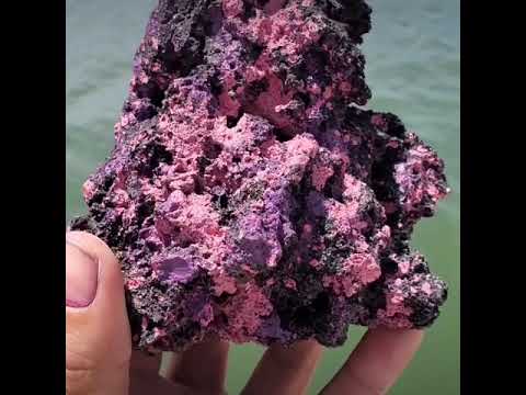 video ARK Pink, Purple and Black Reef Rock- PICK SIZE AND WEIGHT