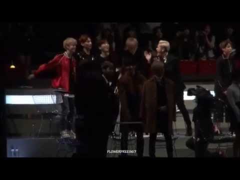151202 MAMA - GOT7&SHINee reaction to JYP's performance