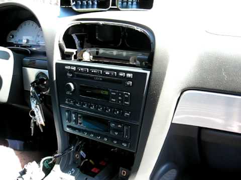 Remove stuck cd ford radio #1