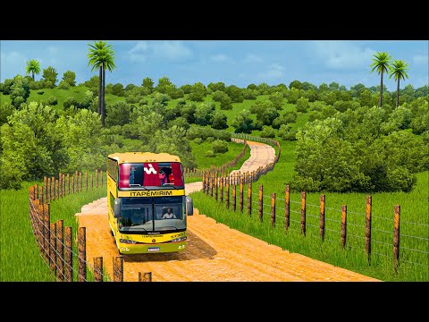 New Realistic Brazil Map Mod For ETS2 1.55