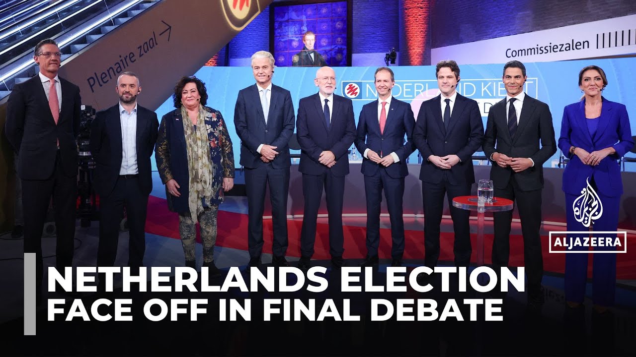 Dutch party leaders face off in final debate as polls set to open