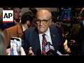Ex-NYC Mayor Rudy Giuliani pleads not guilty in Arizona election interference case
