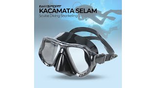 Pratinjau video produk TaffSPORT Kacamata Selam Scuba Diving Snorkeling - M22