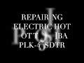 Ремонт поттера Toshiba PLK 45SDTR, repairing thermo pot, pump not working.