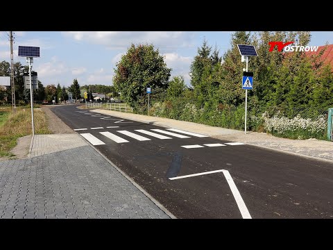 Nowe drogi w powiecie ostrowskim 2021