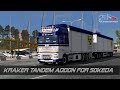 Kraker Tandem addon for 50k DAF & RJL Scania v1.1 (1.28.x)