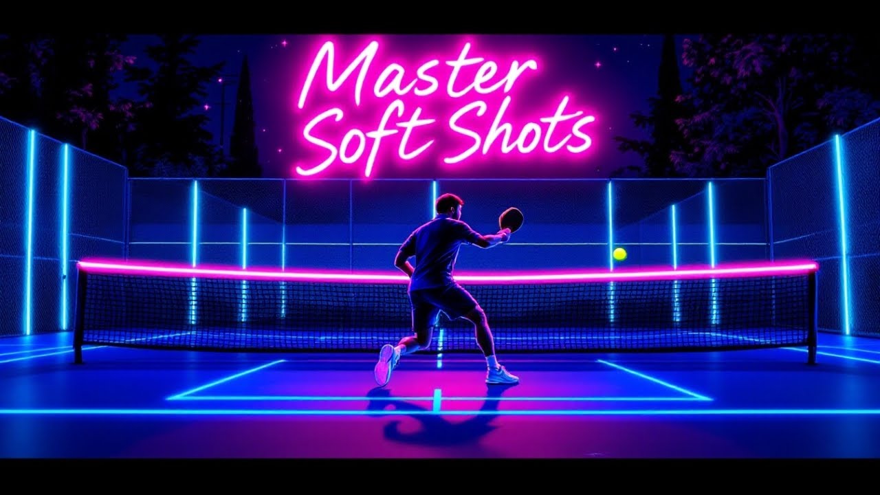 Former Squash Semi Professional Learns Pickleball Soft Shots