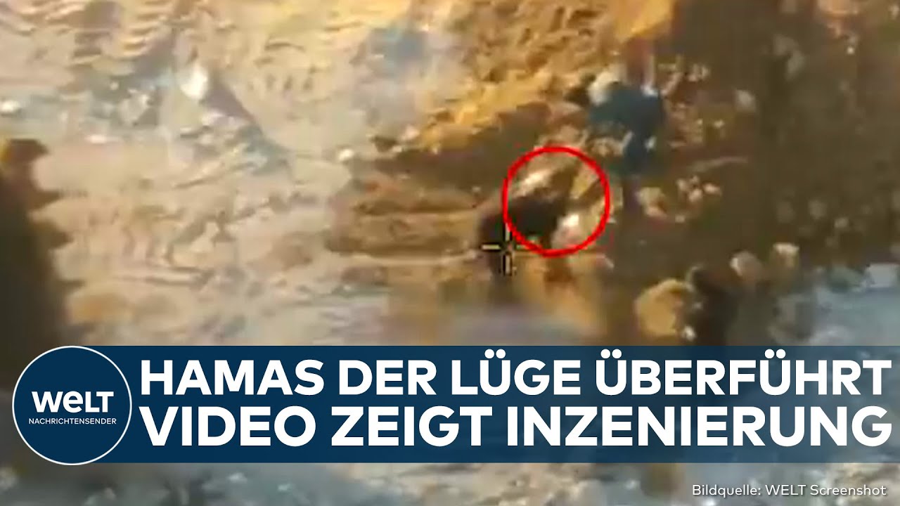 GAZA: Hamas der Lüge überführt! Video zeigt Inszenierung bei der Bergung von Leichen der Geiseln