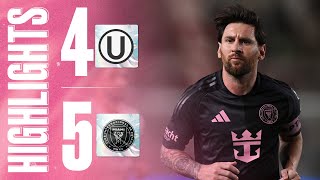 HIGHLIGHTS: CLUB UNIVERSITARIO 4-5 INTER MIAMI | PENALTY SHOOTOUTS