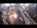 గాజు గ్లాసు నీ నోట్లో దిగ్గుది.. బాబు మాటలకు పగలపడి నవ్విన పవన్ | Chandrababu Counter to YS Jagan  - 04:16 min - News - Video